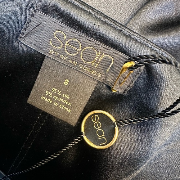 Sean By Sean Combs Silk & Spandex Bustier Cocktail Party Dress Size 8 Medium NWT - Picture 9 of 12